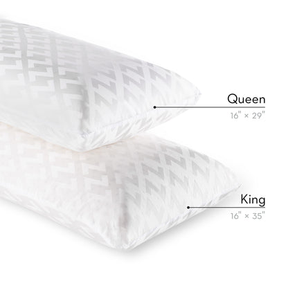 Hypoallergenic Zoned Pillow with TENCEL Cover