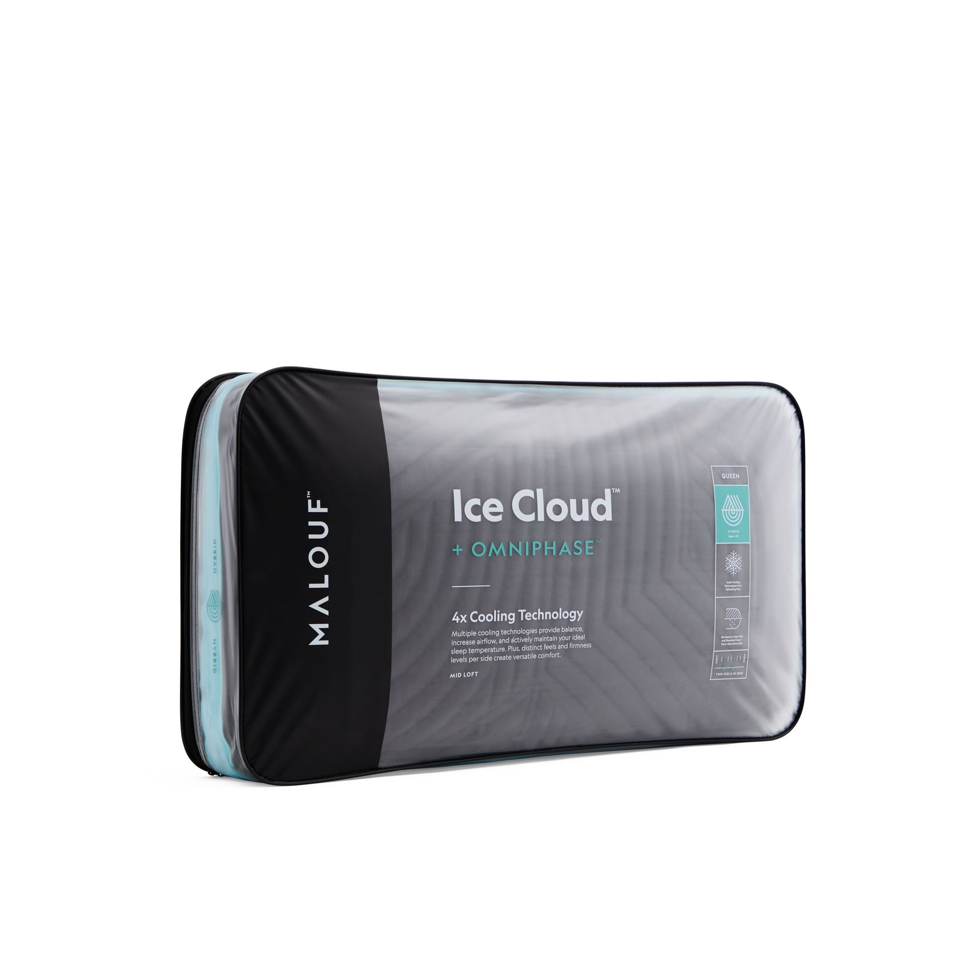 Ice Cloud Cooling Pillow with HyperChill Cover