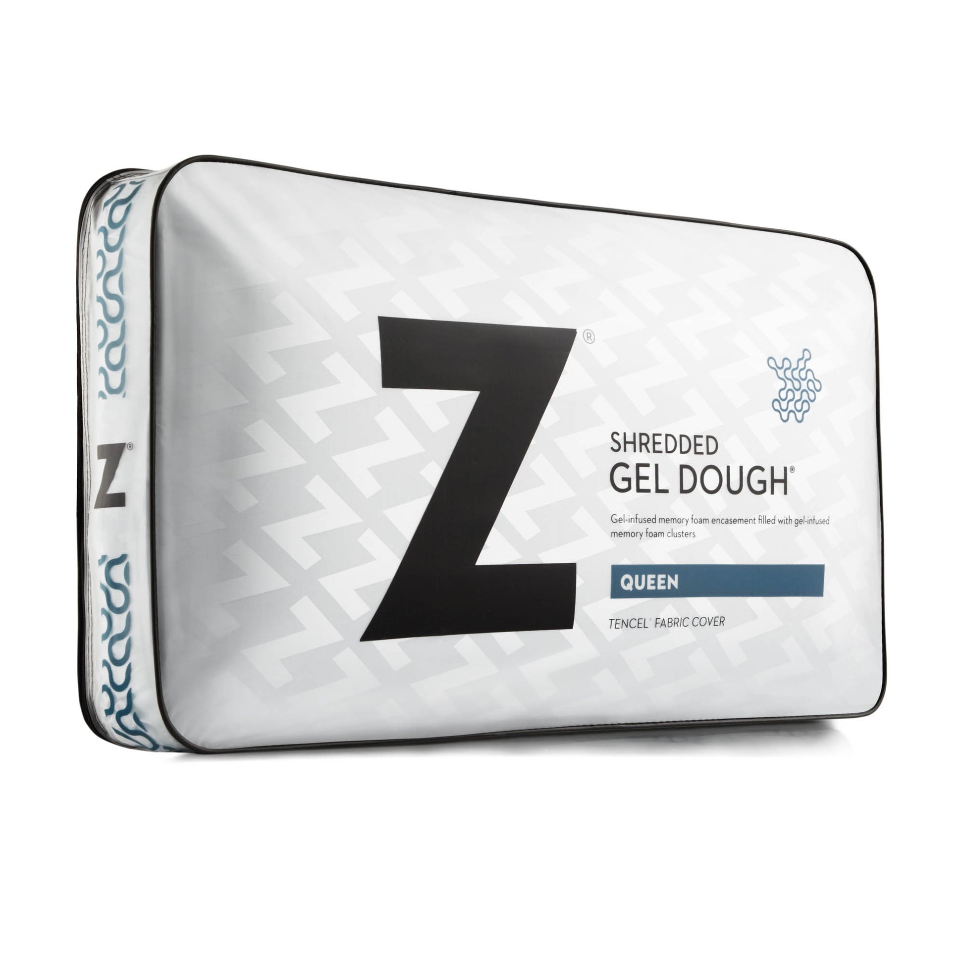 Shredded Gel Dough Pillow with TENCEL Cover for Temperature Control