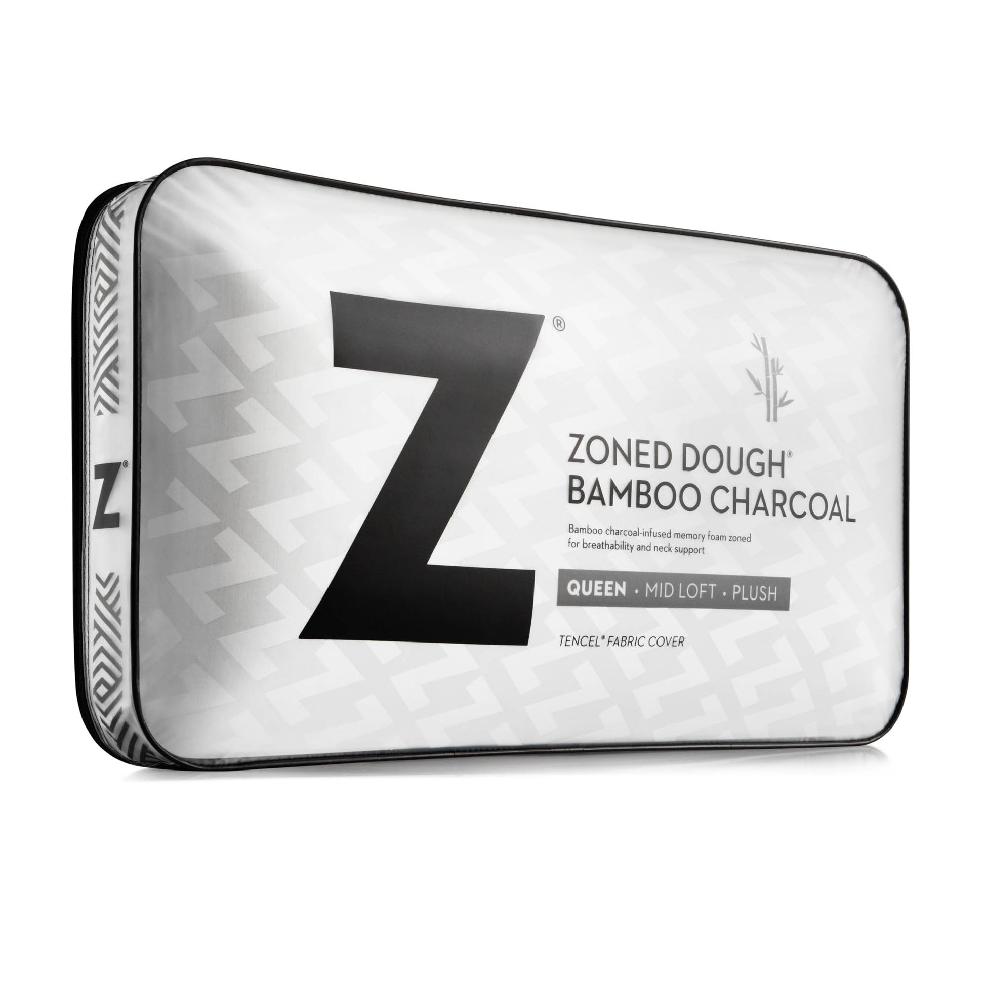 Zoned ActiveDough Pillow with Bamboo Charcoal