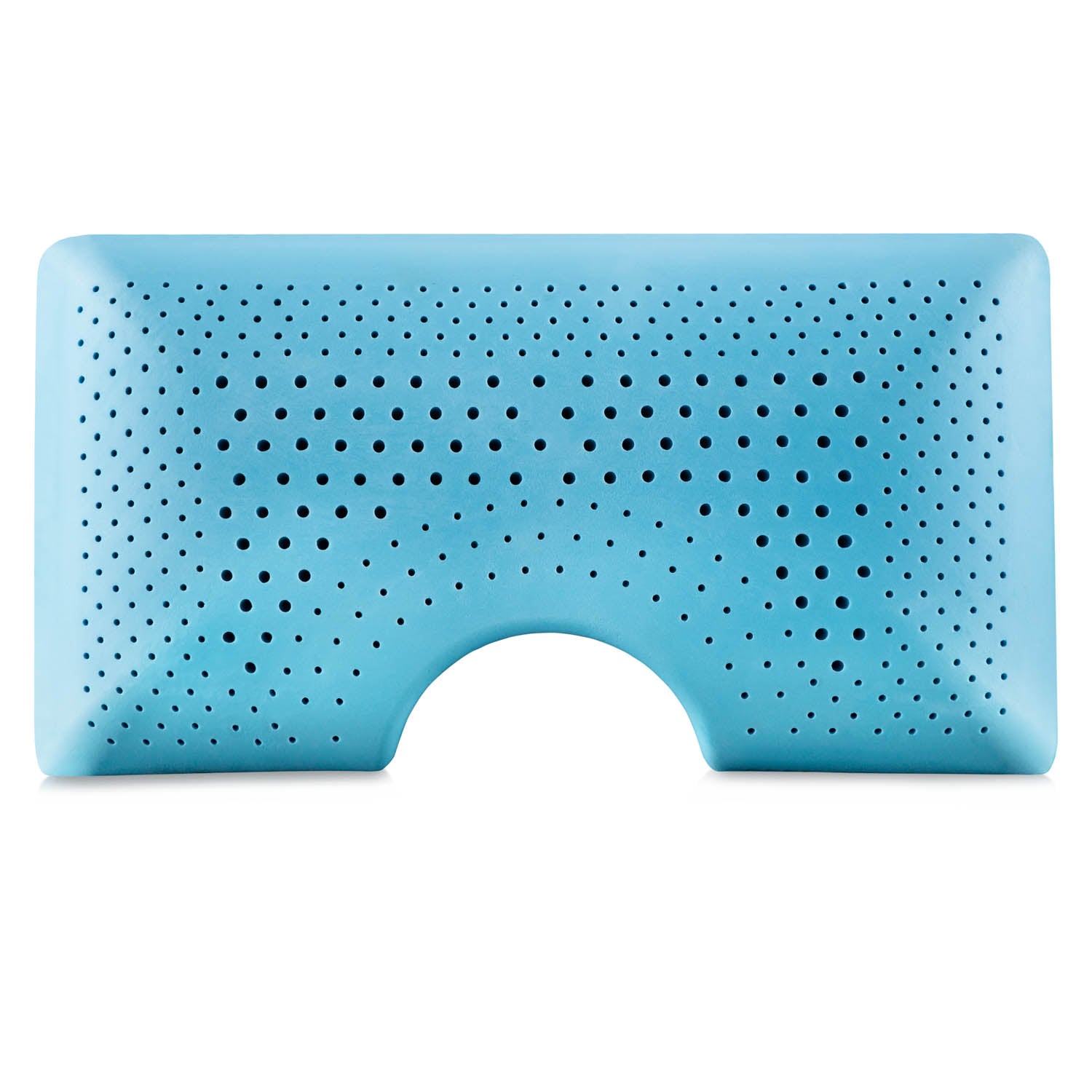 Cooling Gel Dough Pillow for Pressure Relief and Neck Support