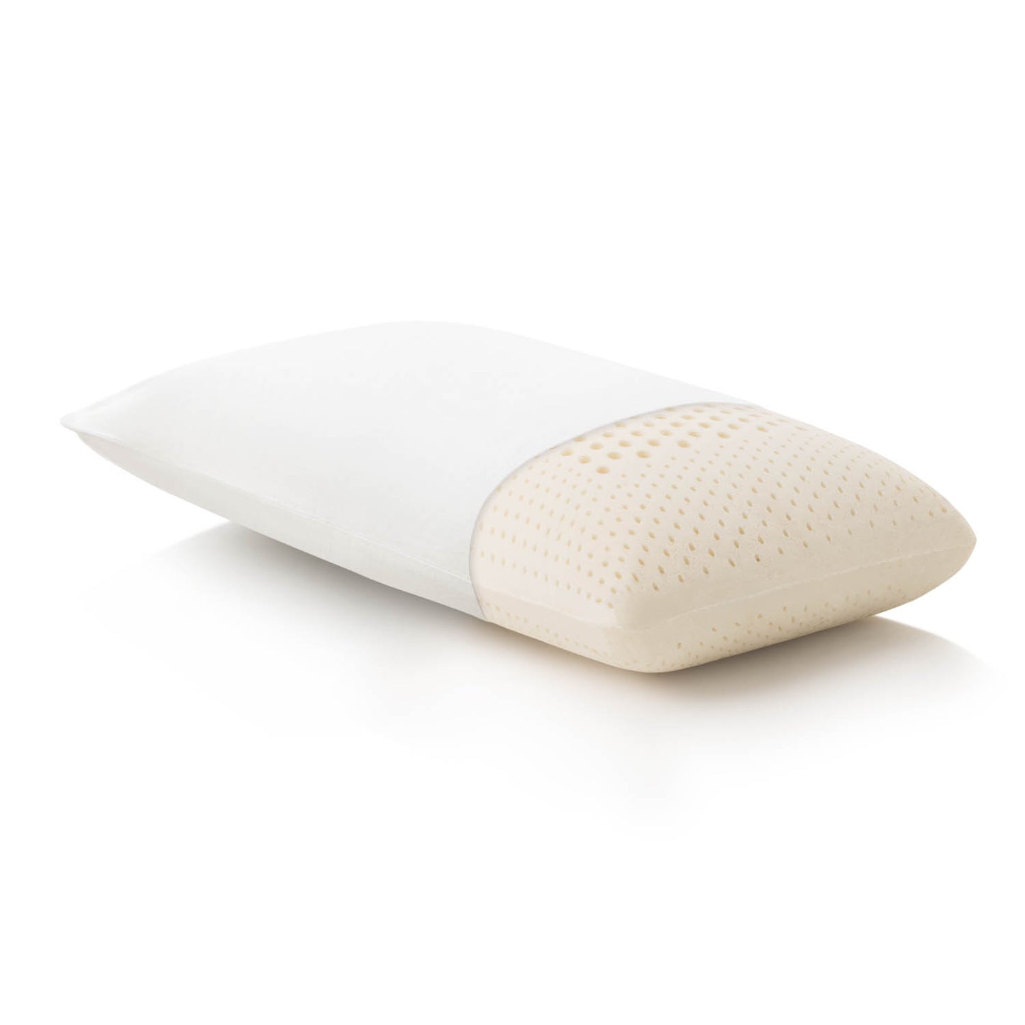 Hypoallergenic Latex Pillow with Zoned Comfort for Neck and Head