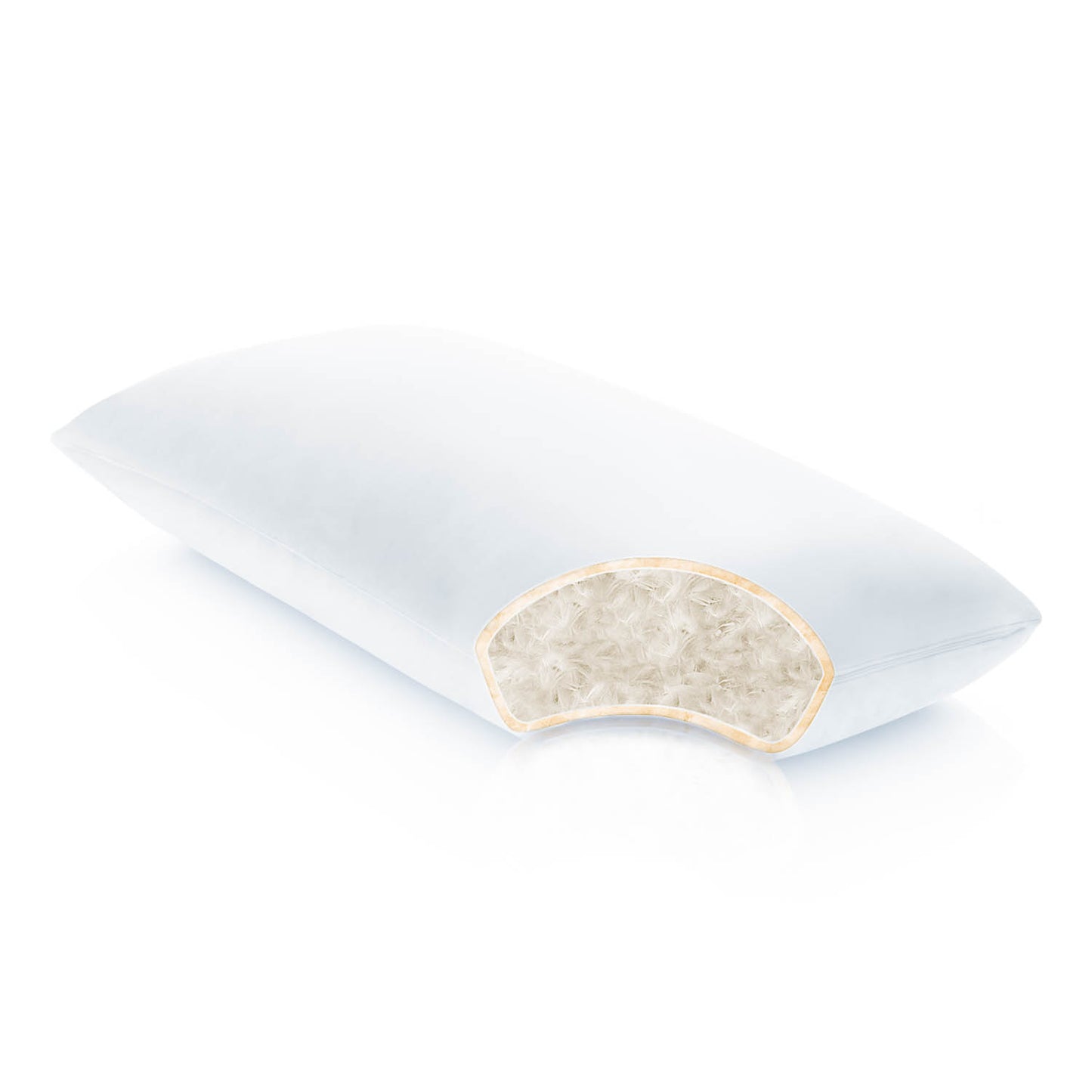 Cotton Encased Down Blend Pillow - Ultimate Comfort Sleep