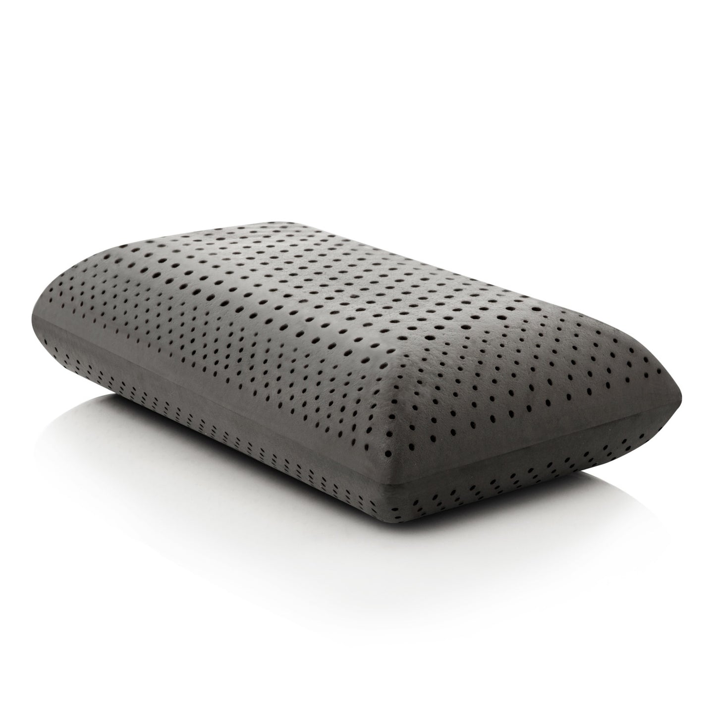 Hypoallergenic Bamboo Charcoal Pillow with Zoned Support - King Size