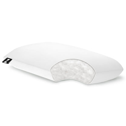Gelled Microfiber Pillow with Hypoallergenic Soft Filling - Queen Size