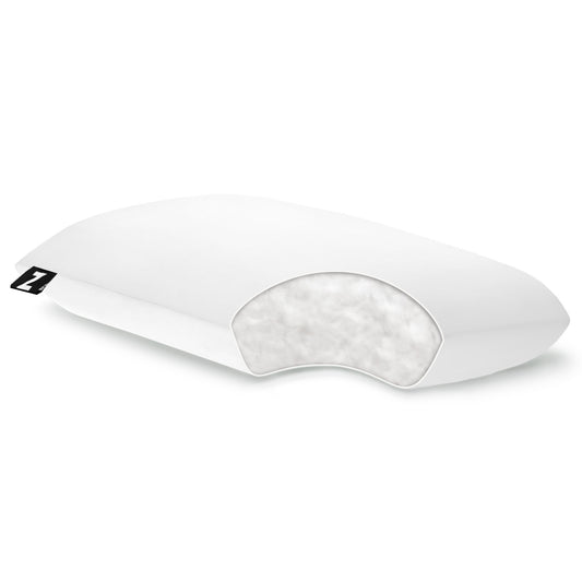 Gelled Microfiber Pillow with Hypoallergenic Soft Filling - Queen Size