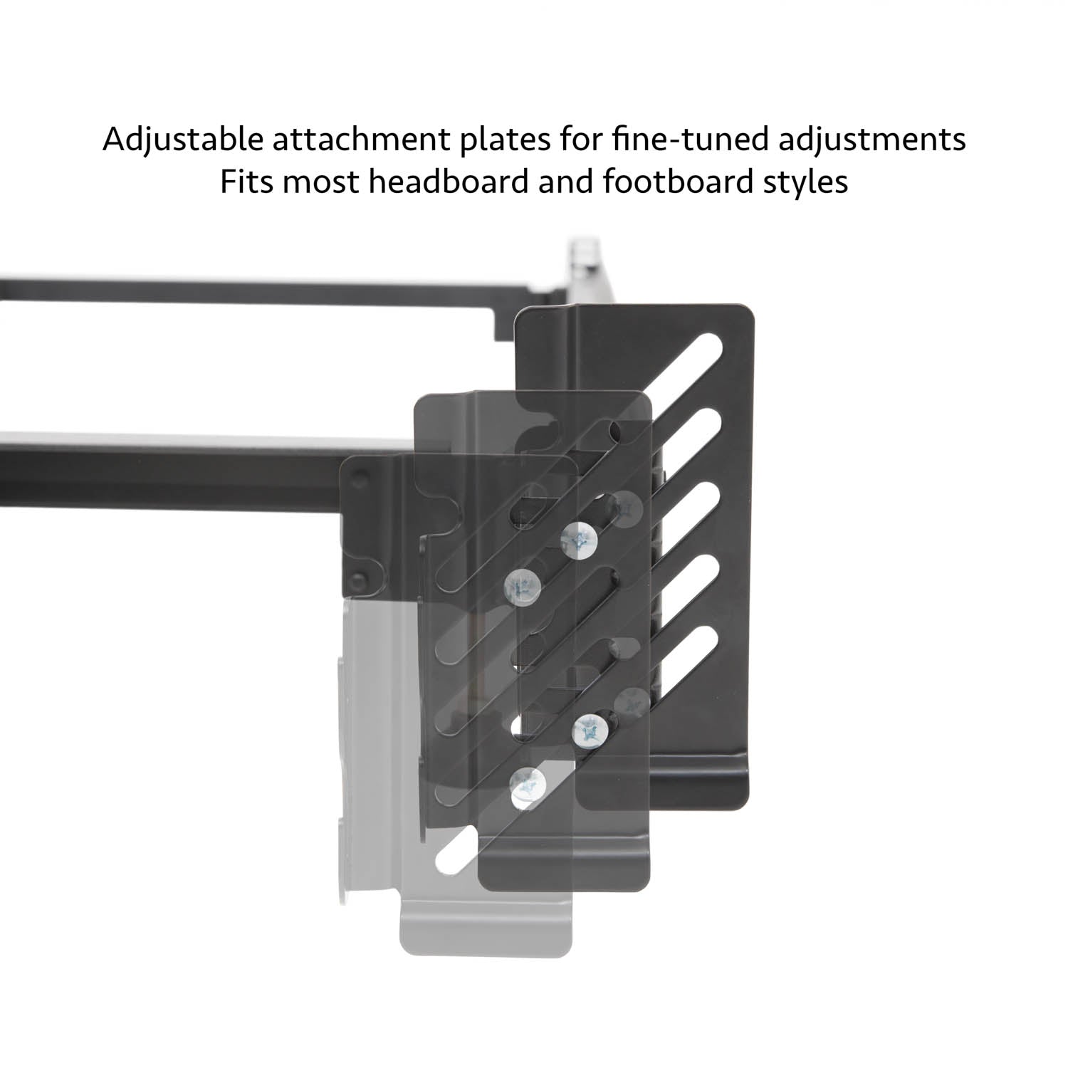 Steelock Adaptable Hook-In Headboard/Footboard Bed Frame - Ultimate Comfort Sleep