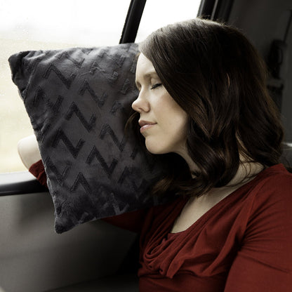 Compressible Travel Pillow with Gel Dough Memory Foam for a Cooler Sleep