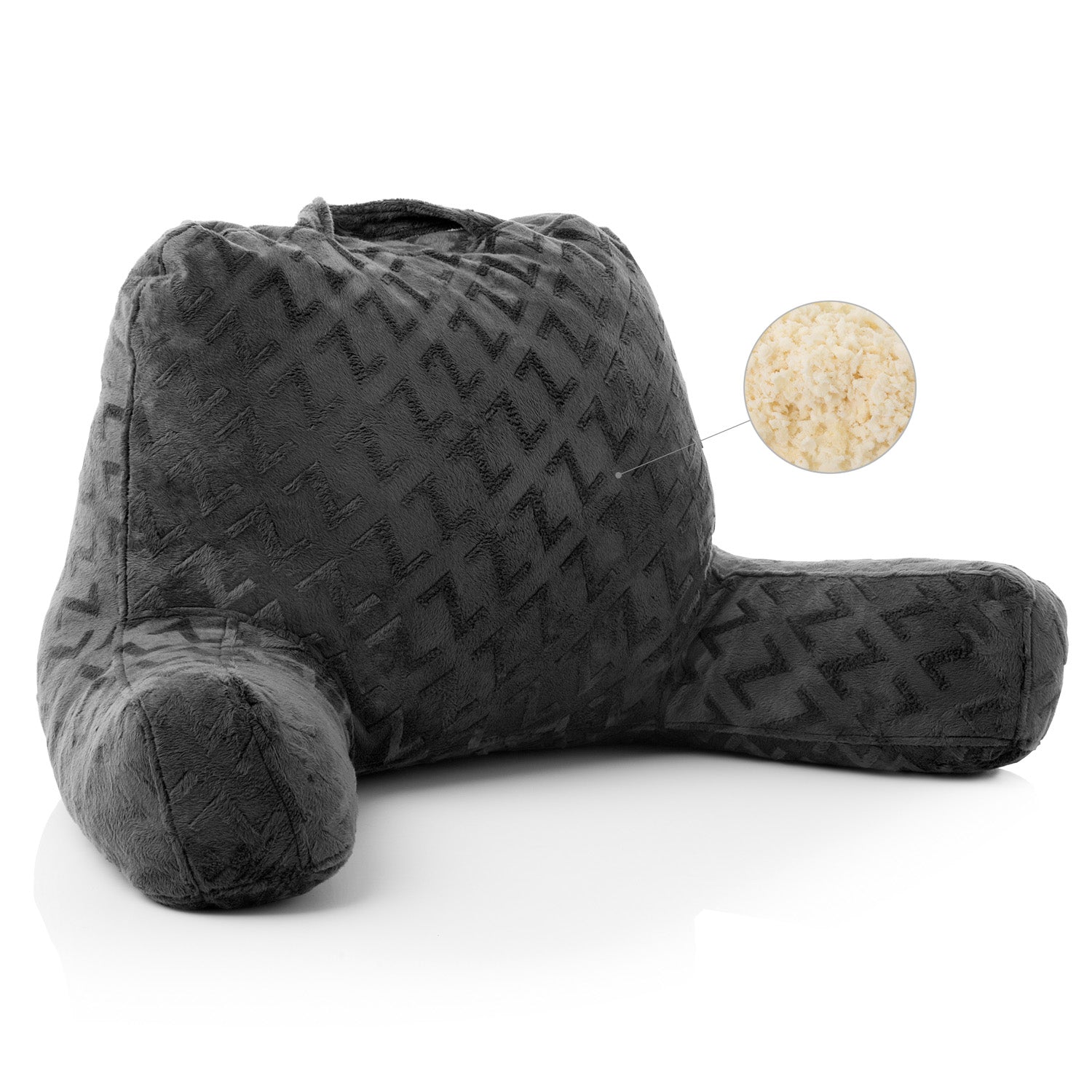 Comfortable Lounge Pillow with Armrests for Upper Body Support