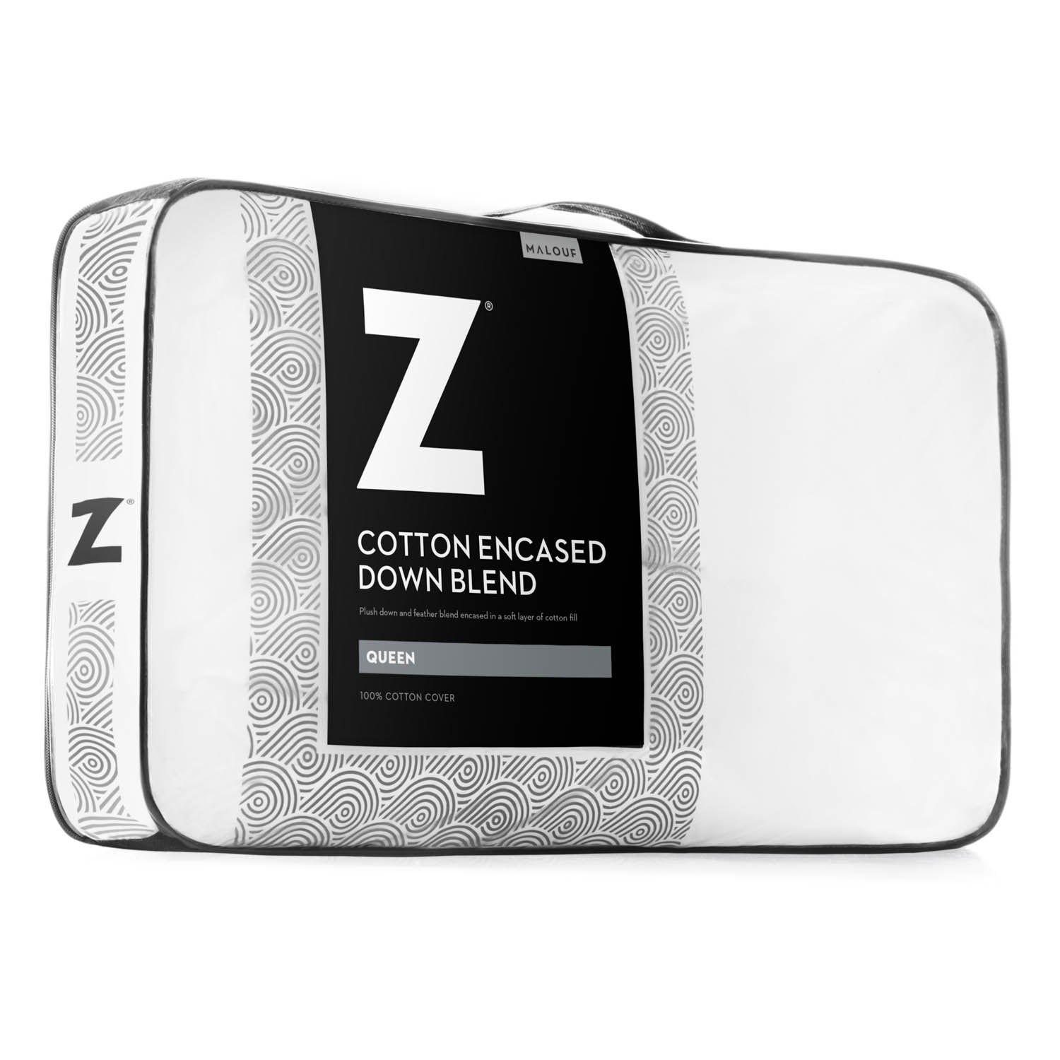 Cotton Encased Down Blend Pillow - Ultimate Comfort Sleep
