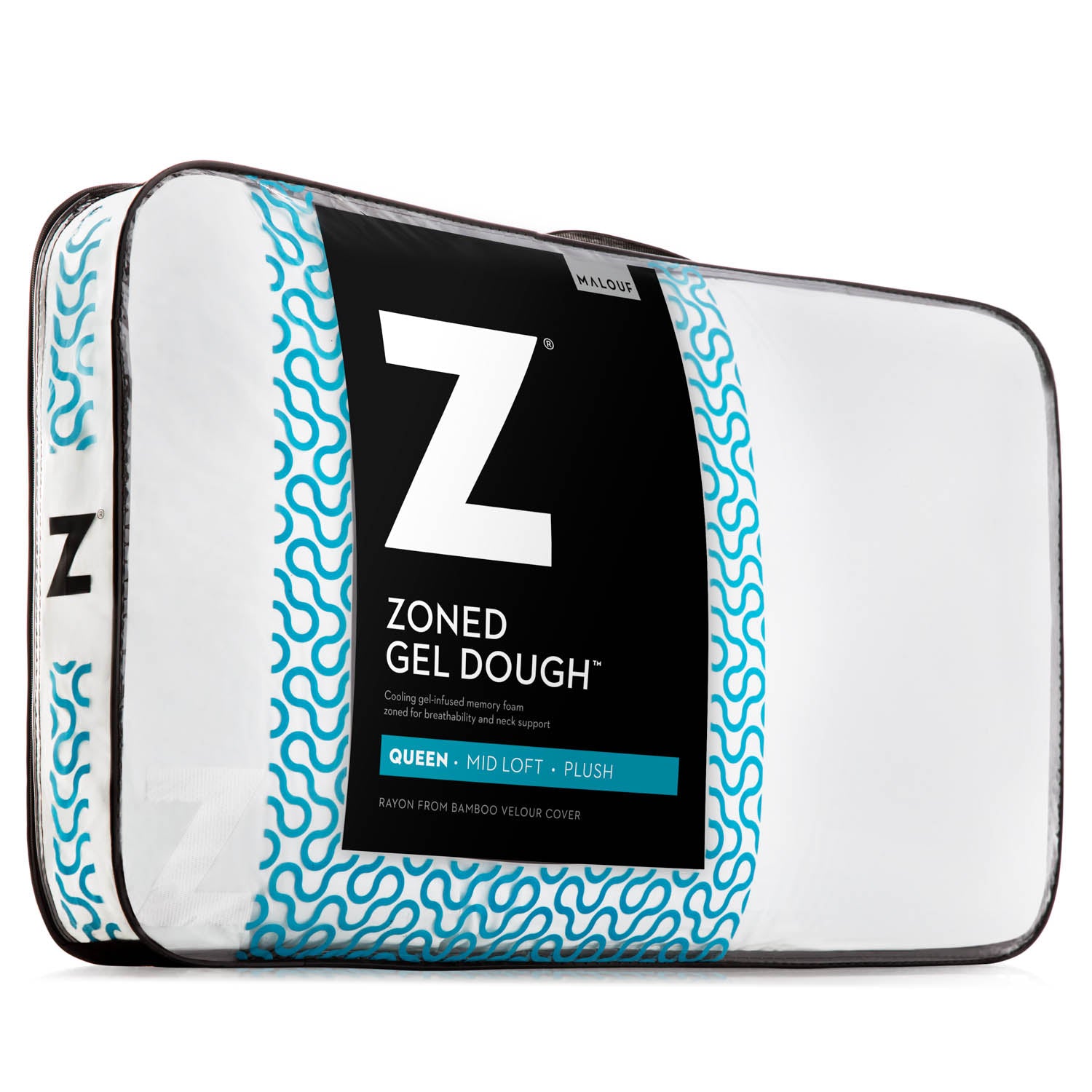 Zoned Gel Dough Pillow - Ultimate Comfort Sleep