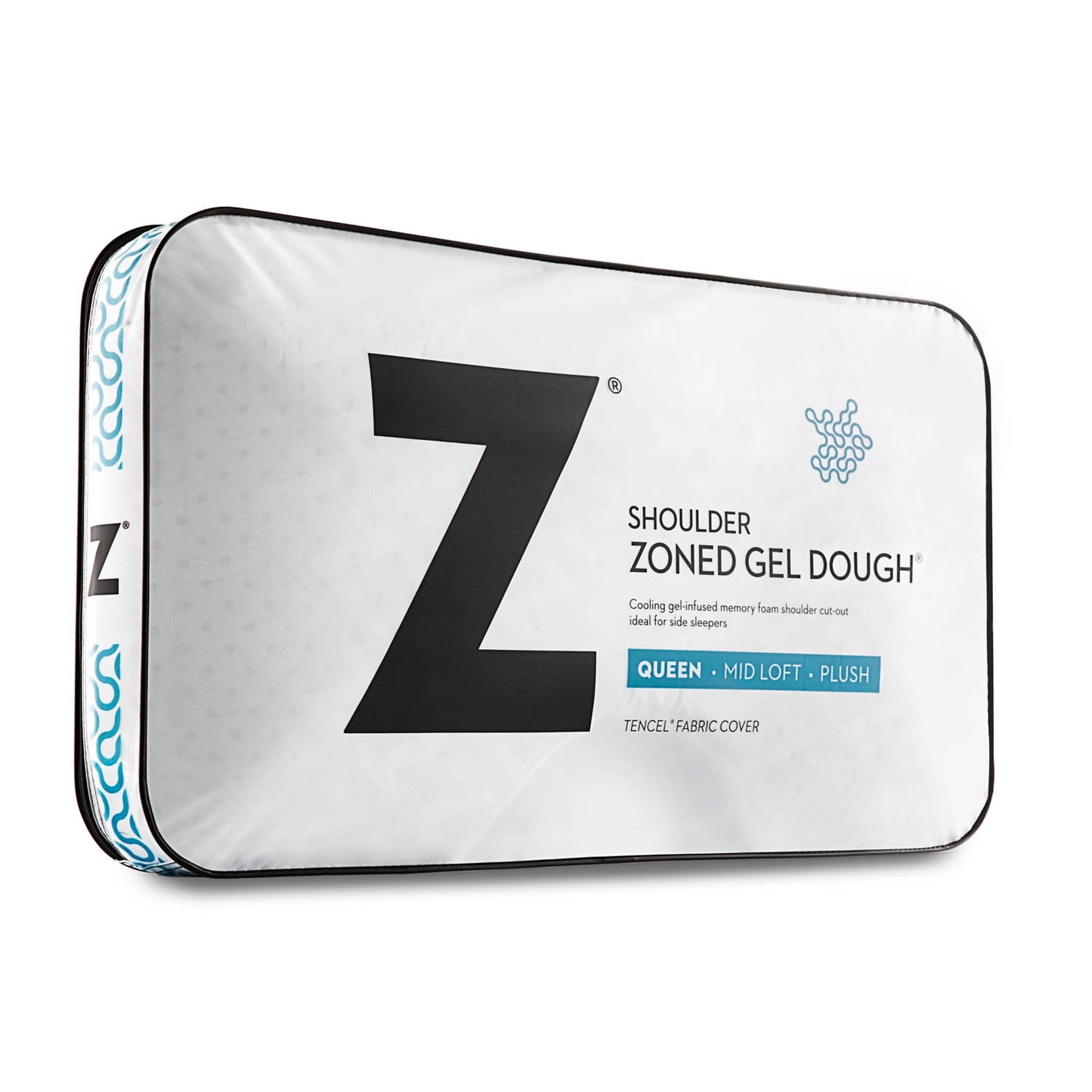 Zoned Gel Dough Shoulder Cutout Pillow - Ultimate Comfort Sleep