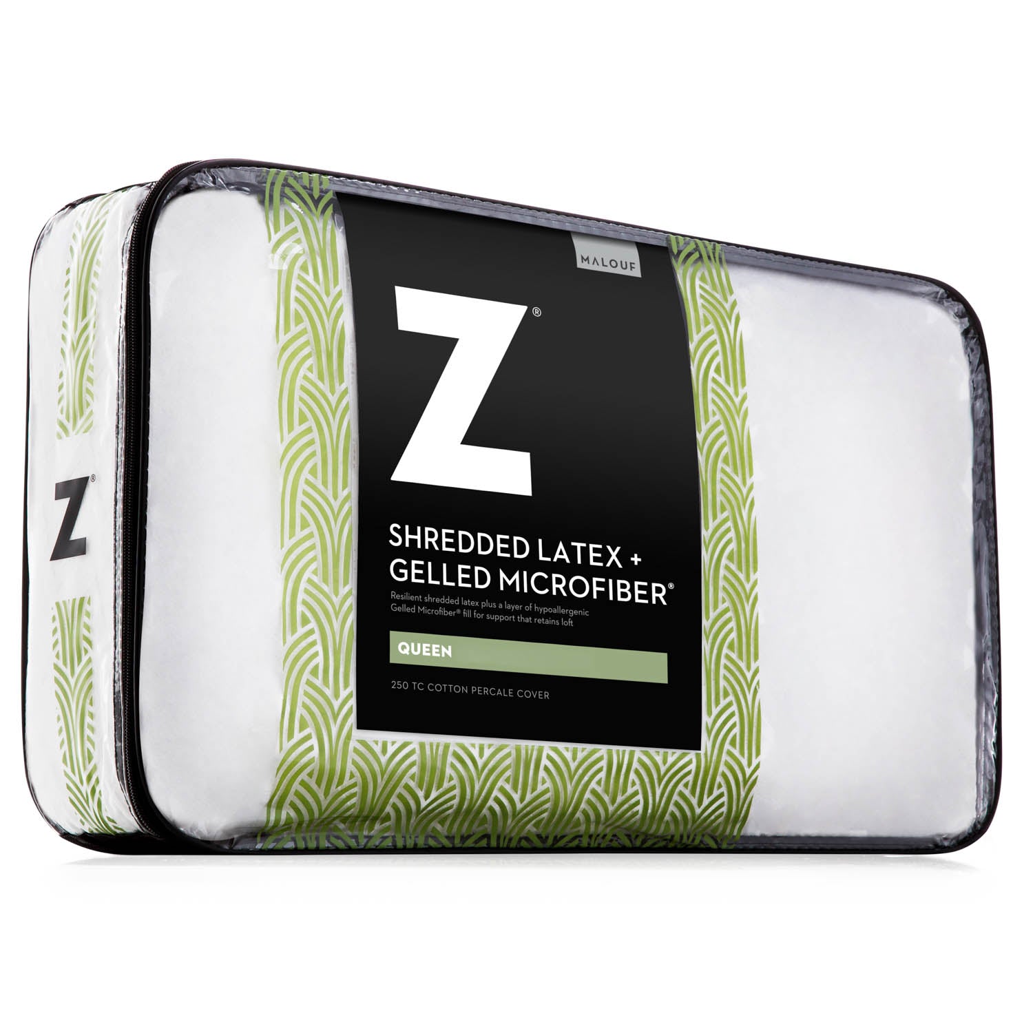 Shredded Latex + Gelled Microfiber Pillow - Ultimate Comfort Sleep